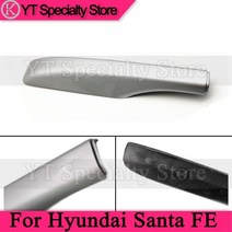현대 산타페 2007 2010 2011 2012 24L 27L 수하물 랙 커버 루프 가드 1 개, 2.4Black Rear Right