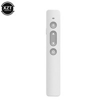 프레젠테이션 리모콘 무선 발표자 포인터 RF 2.4Ghz PPT 슬라이드 어드밴서 USB 원격 제어 파워포인트, 2.Pink, 1개