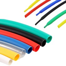 열수축튜브 전기 전선 1파이-150파이, 녹색, 120파이 x 50cm