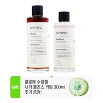 프리메라 오가니언스 단품 2종 (워터 + 에멀전) + 제이엠솔루션 알로에 수딩젤 시카 플러스 300ml