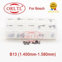 B15 B40 CR 연료 인젝터 조정 와셔 개스킷 수리 키트 Bosch, 05 B13(1.38-1.56) 50PCS, 05 B13(1.38-1.56) 50PCS