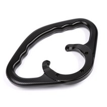 야마하 R1/R6 1999-2014/R25 2014-2016/R3 2015 승객 용 손잡이 핸드 그립 탱크 그랩 바 핸들 팔걸이 CNC, 04 black