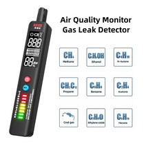 스마트 가스차단기 연기감지 타이머 가스 분석기 누출 기 소리 경보 미터 공기 분석기, x4a