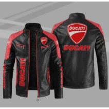 남자 양가죽 소가죽 자켓 2022 ducati 오토바이 pu 남자 바이커 pu 플러스 사이즈 5xl 패션 인과