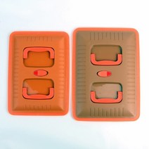 socean 국산 담금 절임통 밀폐용기 공기 빼기 진공판 에어 누름판 공기 차단 진공 음식 반찬통 안전한 냉장고 쌀통, 9.5/15/20L용