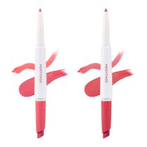 메리쏘드 릴엣지 듀얼립 2개, 01오운코랄+04모어브릭