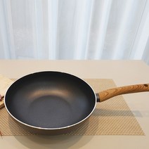 듀라이프 홈쇼핑 인덕션용 친환경 스테이크용 깊은 궁중팬 28cm