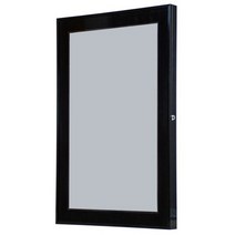 LED 형광 네온 보드 판 Led 조명 인클로저용 방수 박스 컴퍼미 야외 간판 아크릴, [03] 400X600MM Black