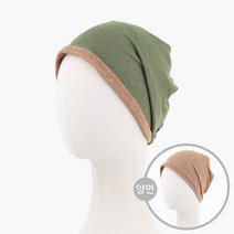 비다즐 라벤더 양면비니/ 친환경 저자극 린넨 부드러운촉감 봄가을 모자 두건 선물 여성비니 여성모자