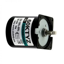 마이크로 기어 모터 영구 자석 60KTYZ 중심축 AC 동기 220V 110V 14W 2.5rpm -110rpm, 110V 15rpm