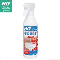 HG세제 석회제거제 x3배 500ml 스케일어웨이 백화제거제 몰타르제거제 화장실얼룩제거제 화장실청소세제 욕실청소세정제
