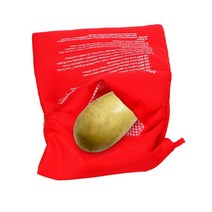 1/5/10PCs 전자 레인지 감자 밥솥 레드 워셔블 쿠커 백 구운 가방 요리 도구 주방 가제 베이킹, [03] 1pc