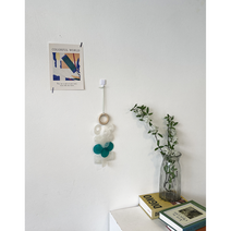 자개모빌 카페 인테리어 소품 DIY 자개 모빌 만들기, 완성품, 03.빨강