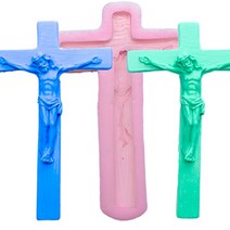 제이앤메이드 십자가를 지신 예수님몰드 수제몰드