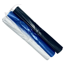 이쁜이봉투 일자형 재활용 비닐 쓰레기봉투 투명 파랑 (묶음 가능), 200개, [A급]2호-파랑, 50L