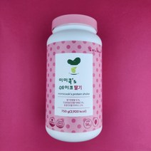 미미쿡쉐이크 식물성 체중조절 쉐이크 분리유청단백질 식사대용 750g 대용량 뮤신 콜라겐 임산부 한끼 딸기맛