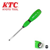KTC 일제 타격 슬림 일자드라이버 D7M2 다가네 소프트그립 마이너스 자석 툴보이, D7M2-615