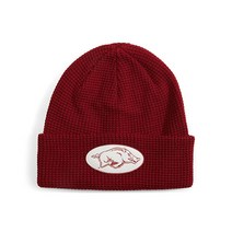 콜롬비아 College Arkansas Razorbacks Gridiron™ Beanie, Red Velvet, Red Velvet