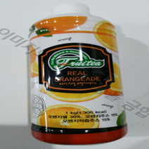 후루티리얼 오렌지에이드 농축액 1Kg, 1입, 1L