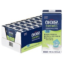 하이뮨 프로틴 밸런스 저당 음료, 6개, 190ml