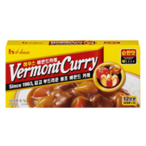 하우스 바몬드카레 순한맛, 230g, 8개