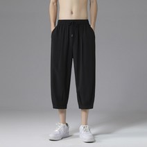 남성여름바지 아이스팬츠 7부 조거팬츠