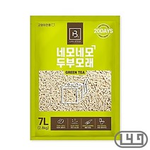 스코티쉬폴드 캣모래 반려묘모래 녹차향 7L 길고양이 가성비 노묘 똥