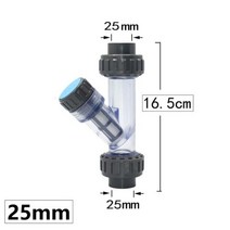 농업용 여과기 관개 필터 202532405063mm 농장 물 호스 조인트 정원 커넥터 수족관 도구, 25mm