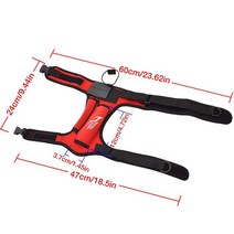 스쿠버다이빙장비 수상 스포츠 스쿠버 다이빙 장비 레깅스 나이프 홀더 조절식 수중 야외, 01 Red