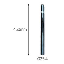 (바이크7) 안장봉 모음 시트포스트, 1개, 안장봉 450 x 25.4