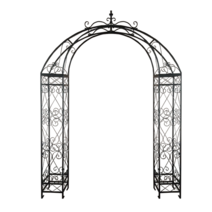 아치문 대문 아치 루프탑 꾸미기 장미넝쿨 지지대 나팔꽃 마당 철제 화초, 주문 제작 문의 주세요