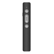 Newest 2.4GHz Wireless Flip Pen Red Light USB Rechargeable PPT Presentation Slide Remote Control Pow, 한개옵션1, 02 black
