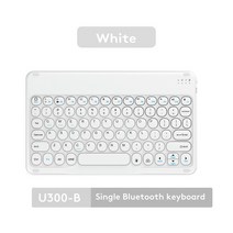 접이식 키보드 무선 무선 키보드 및 마우스 iPad Samsung Xiaomi Huawei Teclado mini Bluetooth Keyboard, 한개옵션2, 05 round cap, 01 10 inch