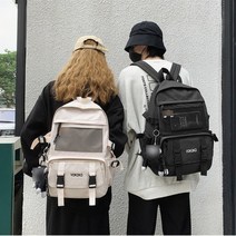남여공용 캐주얼백팩 중학생 고등학생 책가방 베낭 백팩 초등학교 고학년