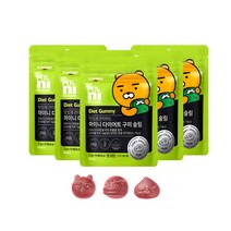마이니 일동제약 다이어트 구미 가르시니아 캄보지아 HCA 체지방관리 슬림 사과맛 5개, 3개