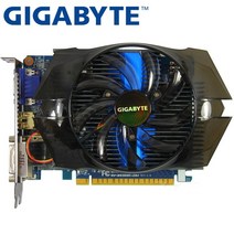 [해외] 기가바이트 비디오 카드 오리지널 gtx650 2gb 128bit gddr5 그래픽 카드 nvidia geforce gtx 650 hdmi dvi 미국 vga 카드