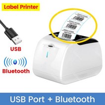 열전사라벨기 네임부착기 라벨메이커 핸드프린터 124000, 라벨 USB 블루투스, 미국 플러그