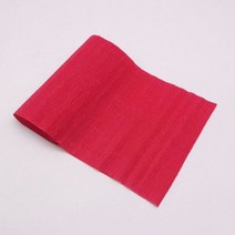 꽃다발포장지 꽃자재 예븐 꽃 포장지 부자재 15*250cm 장식 종이 접기 주름 크레이프 공예 DIY 만들기 포장 스크랩북 파티 배경, Red