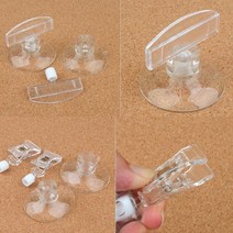 네임텍 메모클립 꽂이 흡착식 사진꽂이 메모집게 네임꽂이, 집게형