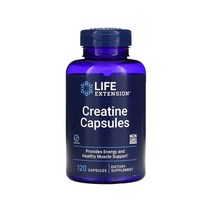 라이프익스텐션 크레아틴 캡슐 120정 헬스 벌크업보충제 운동전부스터