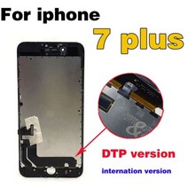 아이폰액정 본체 액정수리 LCD 공장 오리지널 Lcd 리퍼비시 아이폰 6s 7 8 플러스 Ecran 터치 X XR 디스플레이 11 스크린 트루톤 교체용 수리 부품 부품 예비 파츠, 7P DTP Ori Black