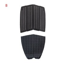 스킴보드 6 조각 서핑 데크 트랙션 패드 서핑 보드 longboard shortboard fish skimboard 용 테일 키커 3m 접착제가있는 프리미엄 eva, 세트 b