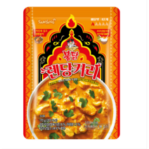 삼양 불닭 렌당커리 170g, 5개