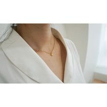 [난쟁이공장] 써지컬 체인 벌 팬던트 목걸이