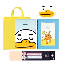 카카오프렌즈 문구세트 학용품세트 카카프렌즈 연필세트 선물가방증정, 튜브, 1set