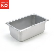 위생스텐밧드 14 양념반찬통 정리용기 재료보관 사각통 스텐바트, 스텐밧드 6인치 1/4(노치뚜껑 포함)