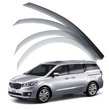 엑스핏 차종별 맞춤 깨지지 않는 카본에이트 썬바이저, 기아 올뉴카니발, 기아