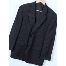 (L)캠브리지멤버스 정장 슈트 자켓 블레이저 모 차콜 체크