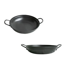 국산 영업용전골냄비, B.국산영업용낮은전골28cm