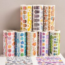 대형 캐릭터 마스킹테이프 10cm 종이테이프, 병아리 옐로우